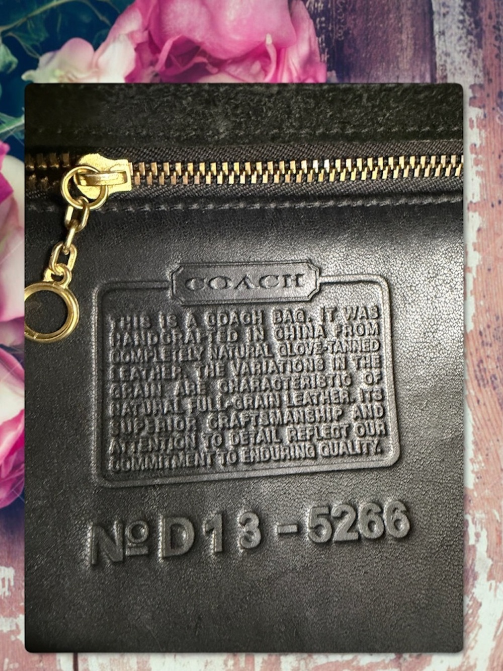 VINTAGE COACH BLACK BEEKMAN BRIEFCASE 5266 - Picture 16 of 16